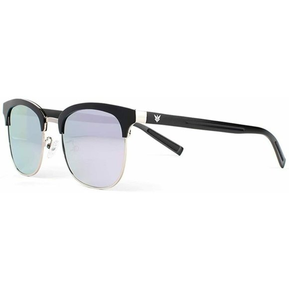 Jet Black Aluminum Square Sunglasses - Designer - Picture 3 of 4